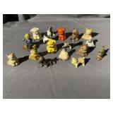 Hubley Fido & Cast Metal Animal Figurines