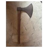 European Unsigned Hand Forged Axe