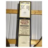 (2) Pressed Steel Adv. Signs.
