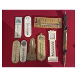Vintage Advertising Thermometers