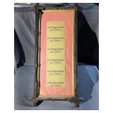 Framed Hoffman Bros. Tobacco Wrapper