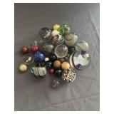 Vintage Candy Swirl & Agate Swirl Marbles