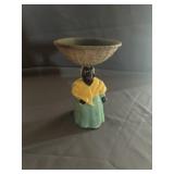Cast Metal Figural Form Ashtray