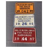 (3) Harrisburg Fuel Dealer License