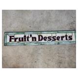 Stain Glass Desert Sign