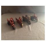 Hubley Cast Metal Motorcycles