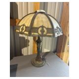 Slag Glass Table Light
