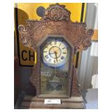 Gingerbread Mantle Clock