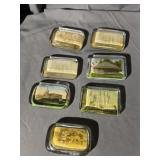 Glass Souvenir Paperweights