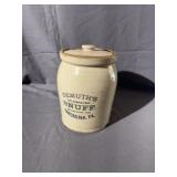 Demuth Snuff Crock