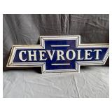 Contemporary Tin Chevrolet Sign