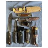 Buck Schrade & Asst. Knives