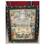 Framed Lithograph of The Lord