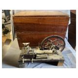 Model Steam Engine w/ Storage Box