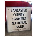Single Sided Wood Bank Sign