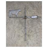 Cow Form Weathervane Top