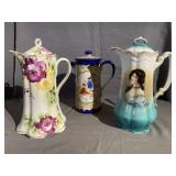 Porcelain Chocolate & Teapots