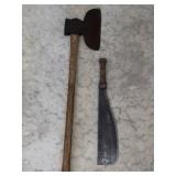 Broad Axe w/ Machete