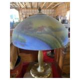 Satin Glass Table Light