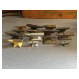 Grouping of Paper Weight Anvils
