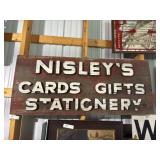 Wood Crafter Nissley Sign