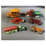Grouping Arcade & Cast Metal Toy Vehicles