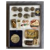 Riker Mount of Badges w/ Tip Tray