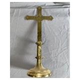 Brass Altar Cross