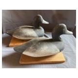 (2) Antique Carved Duck Decoys