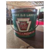 Allentown 5lb. Lard Can