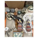 Dolls, Bureau Box & Home Decor