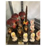 Grp. Vintage Seasonal Novelty Candles