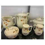 Asst. Hall Wheat Pattern Dinnerware