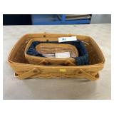 (3) Longaberger Baskets