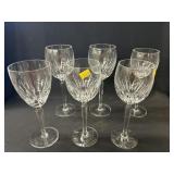 (6) Waterford Crystal