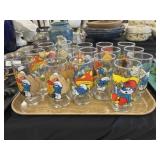 Grp. Vintage Smurf Tumblers