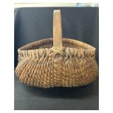 Antique Split Oak Woven Basket