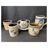 Grp. Contemporary Salt Glazed Pottery