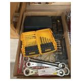Drill Bits w/ Asst. Hand Tools
