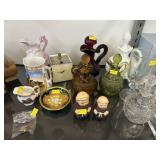 Cruet Bottles w/ Shakers & Cream Pitchers