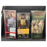 (3) 11" Military Action Figures