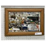 Bevel Framed Mirror