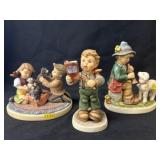 (3) Hummel Figurines