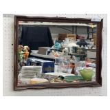 Mahogany Framed Mirror