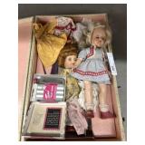 Vintage Dolls w/ Accessories