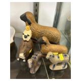 Grp. Contemporary Pottery Figurines