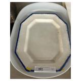 (2) Ironstone Platters
