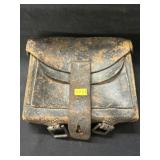 19th C. Leather Cartridge Box