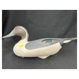 Unsigned Carved Wood Duck Decoy