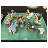 Asst. Lefton Porcelain Bird Figurines